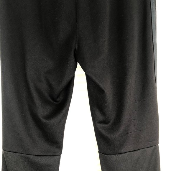 Adidas Three Stripe Black Climacool Track Pants with Side Zips Athleisure Gym - Picture 17 of 17